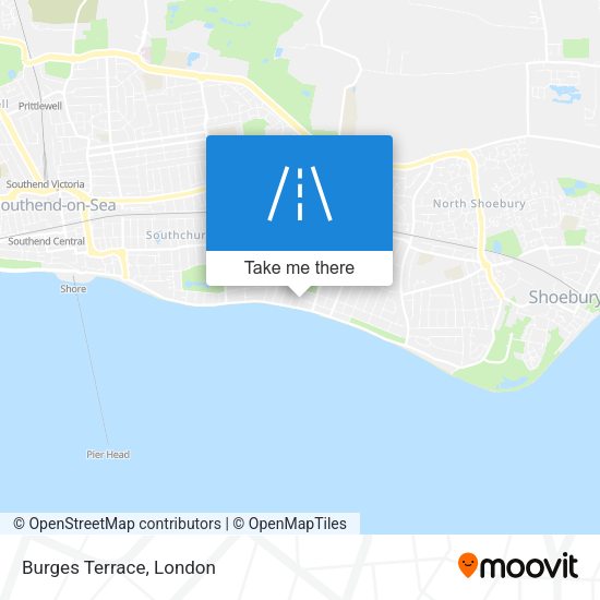 Burges Terrace map