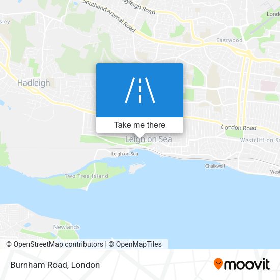 Burnham Road map