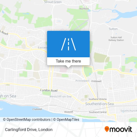 Carlingford Drive map