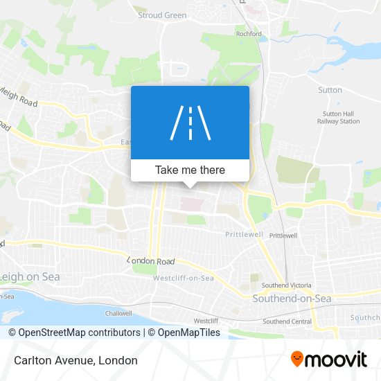 Carlton Avenue map