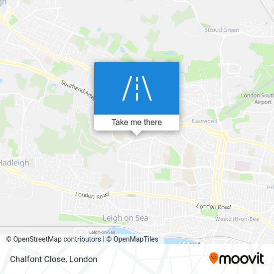 Chalfont Close map