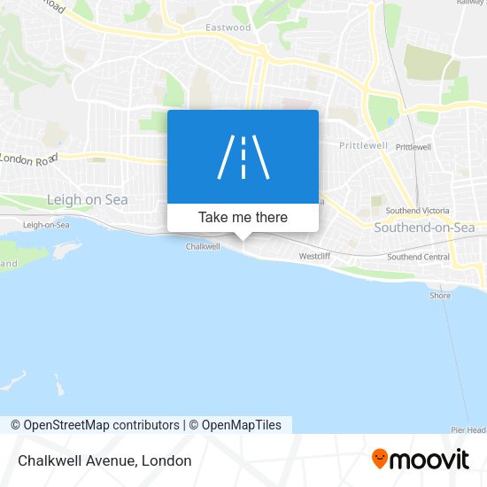 Chalkwell Avenue map