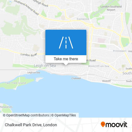 Chalkwell Park Drive map