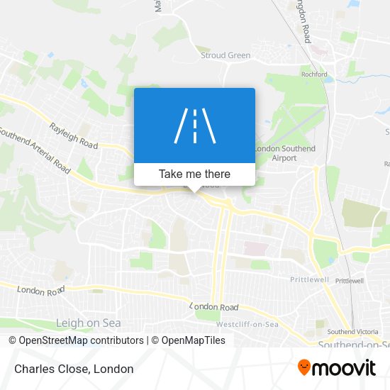 Charles Close map