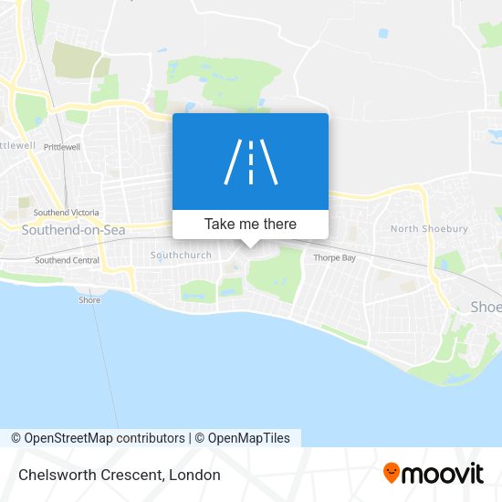 Chelsworth Crescent map