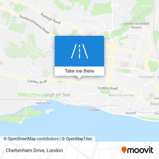 Cheltenham Drive map
