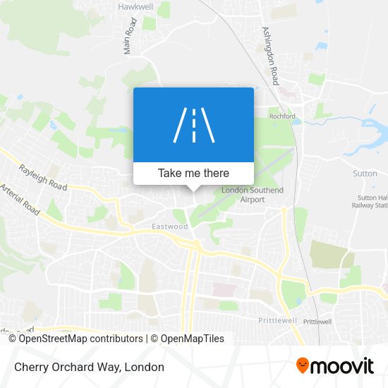 Cherry Orchard Way map