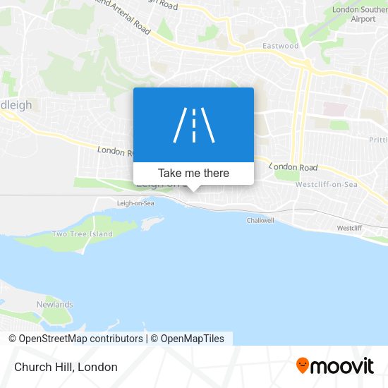 Church Hill map