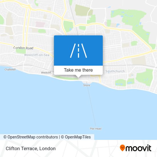 Clifton Terrace map