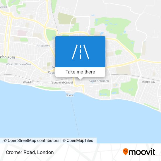 Cromer Road map