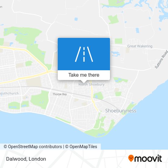 Dalwood map