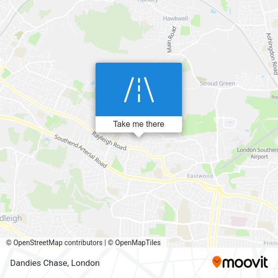 Dandies Chase map