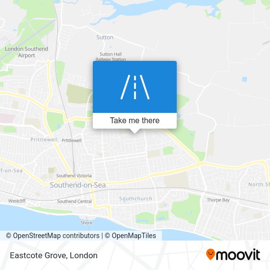 Eastcote Grove map