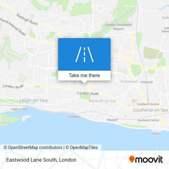 Eastwood Lane South map