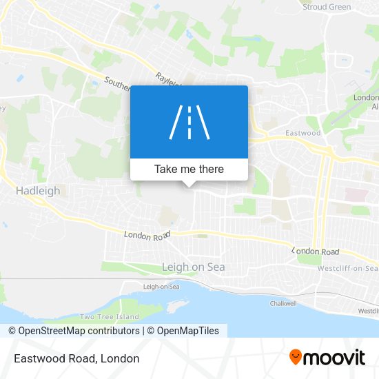 Eastwood Road map