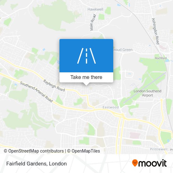 Fairfield Gardens map