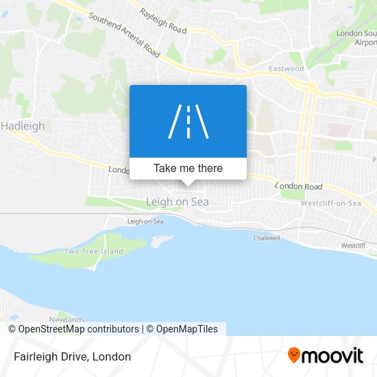 Fairleigh Drive map