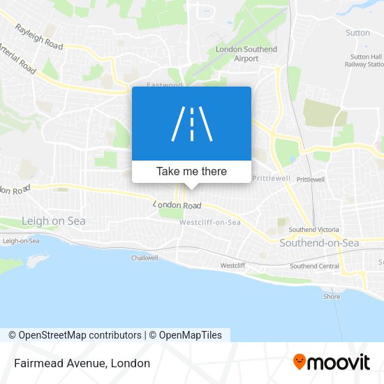 Fairmead Avenue map