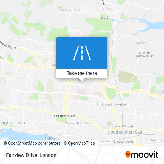 Fairview Drive map