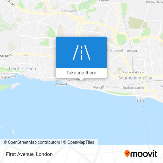 First Avenue map