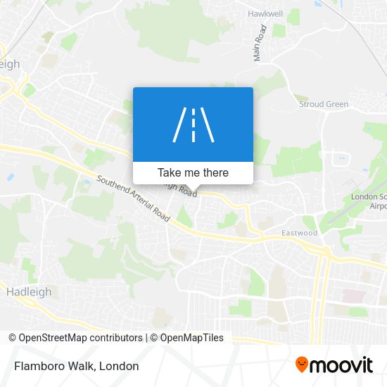 Flamboro Walk map