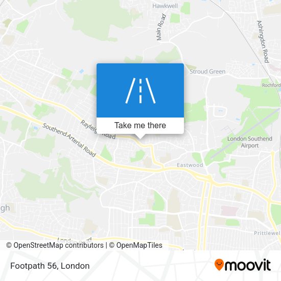 Footpath 56 map