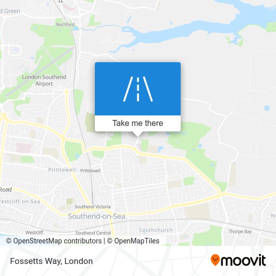 Fossetts Farm Southend Map How To Get To Fossetts Way In Southend-On-Sea By Bus, Train, Tube Or Dlr?