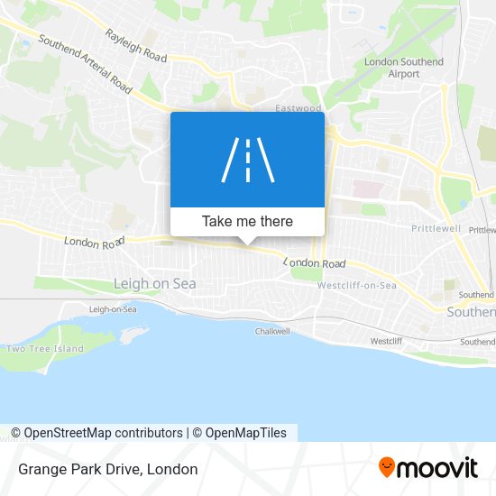 Grange Park Drive map