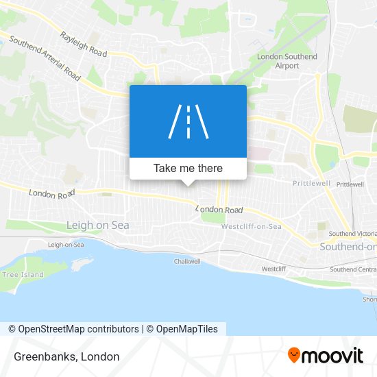 Greenbanks map