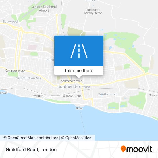 Guildford Road map