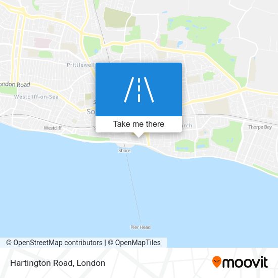 Hartington Road map