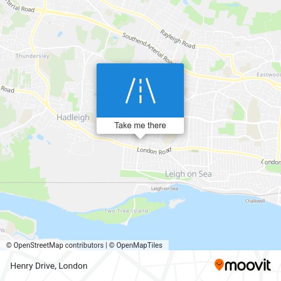 Henry Drive map