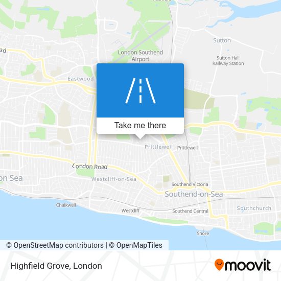 Highfield Grove map