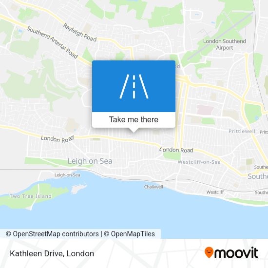 Kathleen Drive map