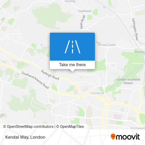 Kendal Way map