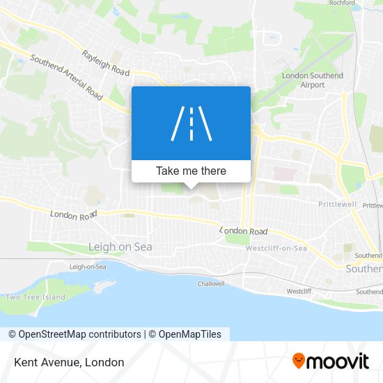 Kent Avenue map