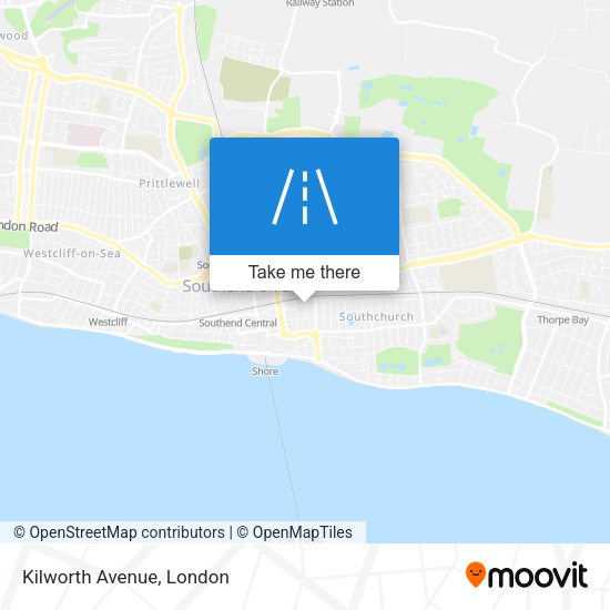 Kilworth Avenue map