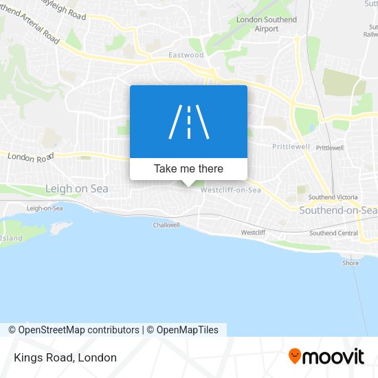 Kings Road map