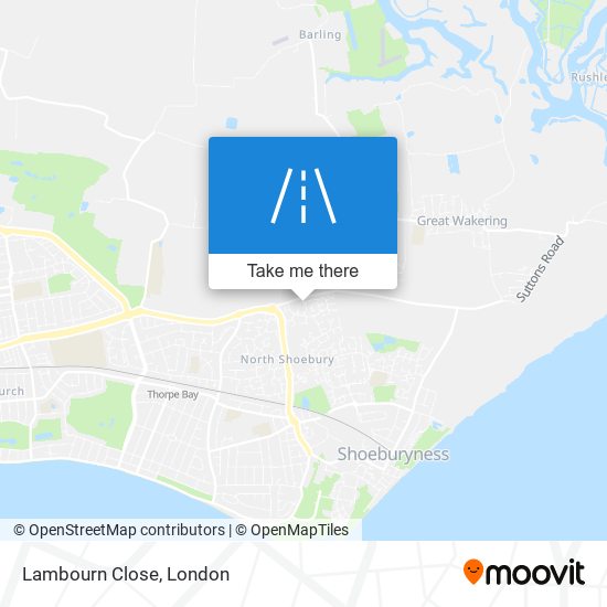 Lambourn Close map