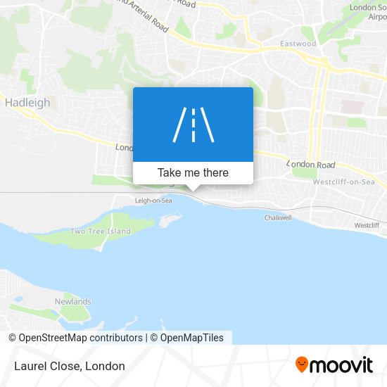 Laurel Close map