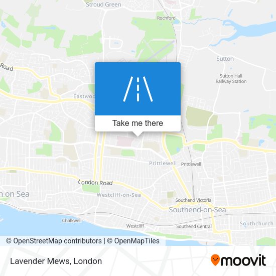 Lavender Mews map