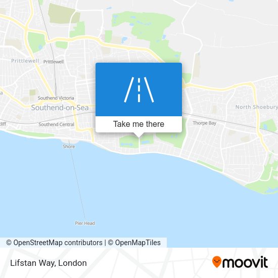 Lifstan Way map