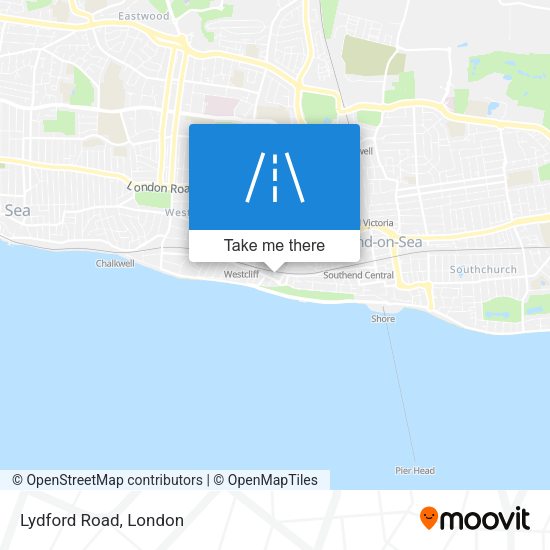 Lydford Road map