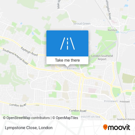 Lympstone Close map