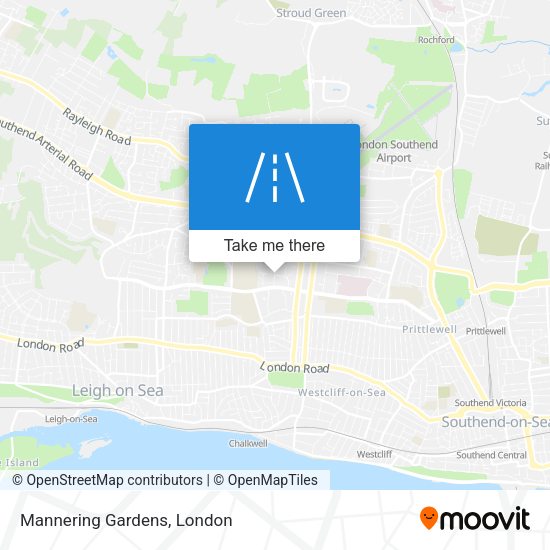 Mannering Gardens map