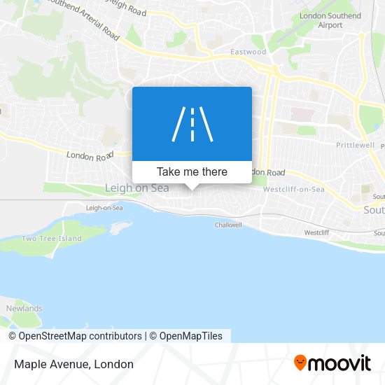 Maple Avenue map