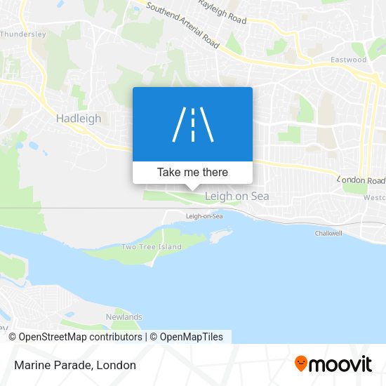 Marine Parade map