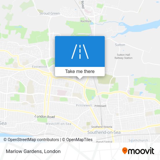 Marlow Gardens map