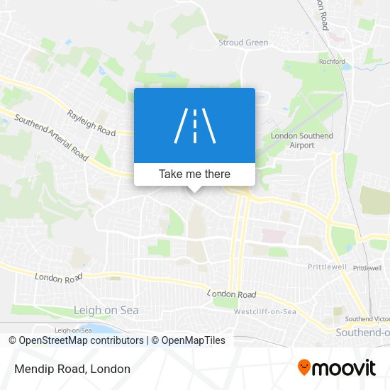 Mendip Road map
