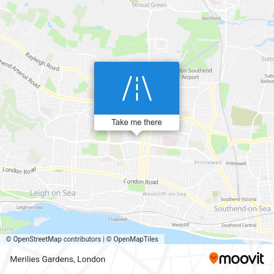 Merilies Gardens map